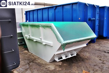 Siatki Myszków - Siatka przykrywająca na kontener - zabezpieczenie przewożonych ładunków dla terenów Myszkowa