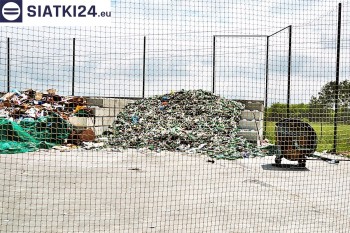 Siatki Myszków - Siatka zabezpieczająca wysypisko śmieci dla terenów Myszkowa